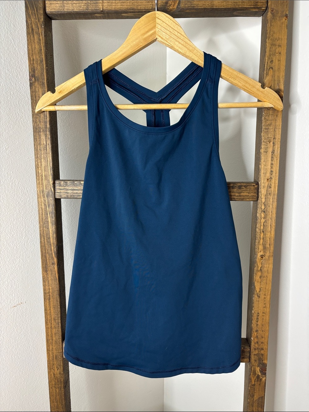 Old Navy Blue Powersoft Crossback Tank Top Size L